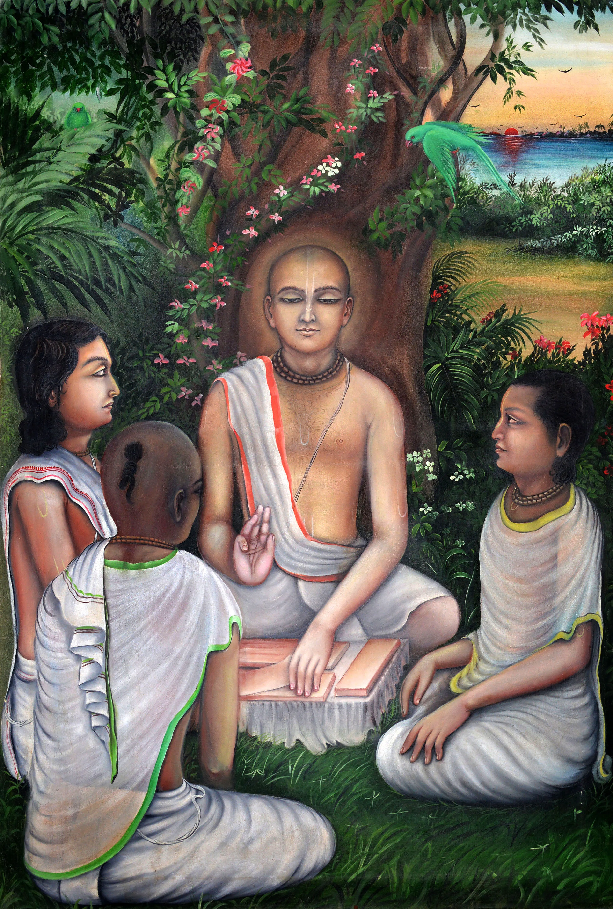 Jiva Gosvami With Students1