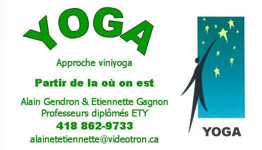 Viniyoga: Alain et Étiennette